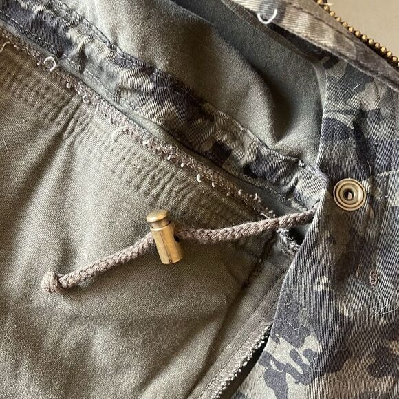 A.N.A. New Approach Camo Women's Jacket - Petite M - Full Zip & Snap -Military - Picture 9 of 9